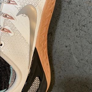 Nike gym shoes worn one time